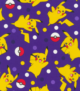 Character scrub cap (made with licensed Pokémon fabric)