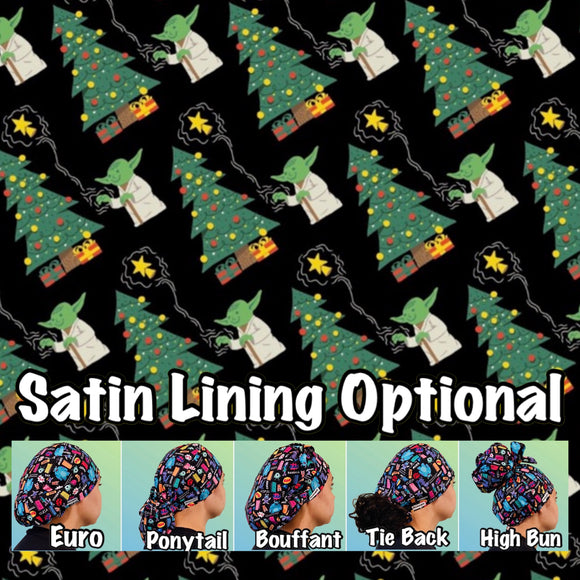 Character. scrub cap (made with licensed Star Wars fabric)