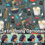 Chinese. food scrub cap