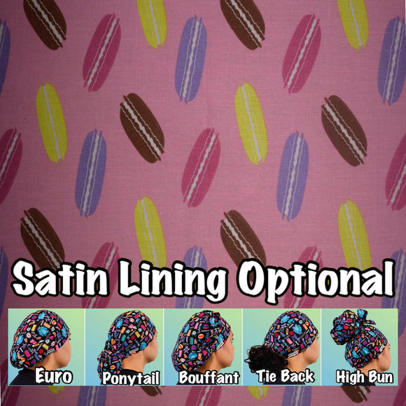 Macaron. scrub cap