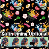 Chinese. food scrub cap