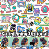 Character. scrub cap (made with licensed Hello Kitty fabric)