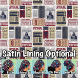 Character. scrub cap (made with licensed Star Wars fabric)