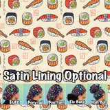 Sushi. scrub cap