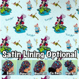 Character. scrub cap (made with licensed Peter Pan fabric)