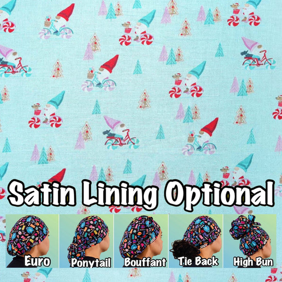 Christmas. scrub cap