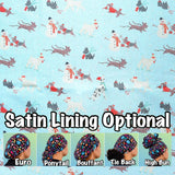 Christmas. scrub cap