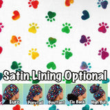 Paws. and bones scrub cap