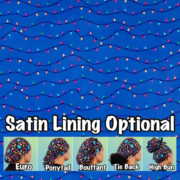 Christmas. scrub cap