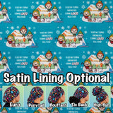 Character. scrub cap (made with licensed Elf fabric)