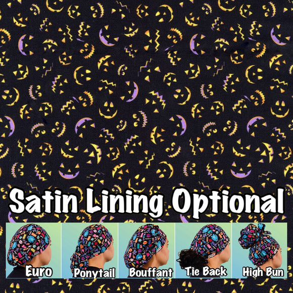 Halloween. scrub cap