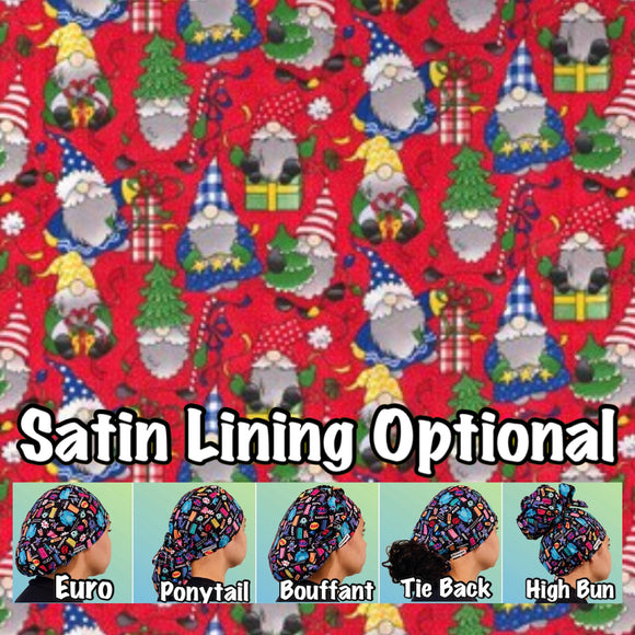 Christmas. scrub cap