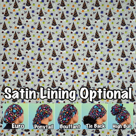 Christmas. scrub cap