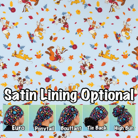 Character. scrub cap (made with licensed Mickey fabric)