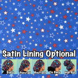 4th. of July patriotic scrub cap
