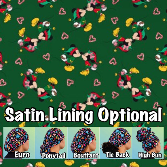Character. scrub cap (made with licensed Mickey fabric)