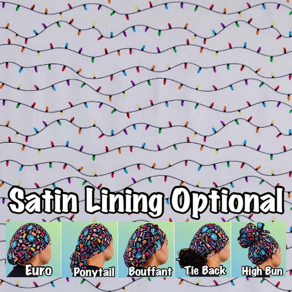 Christmas. scrub cap