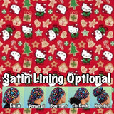Character. scrub cap (made with licensed Hello Kitty fabric)