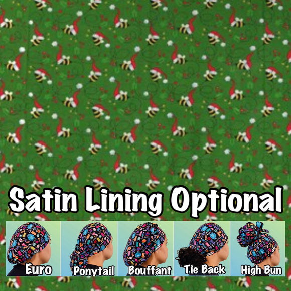 Christmas. scrub cap