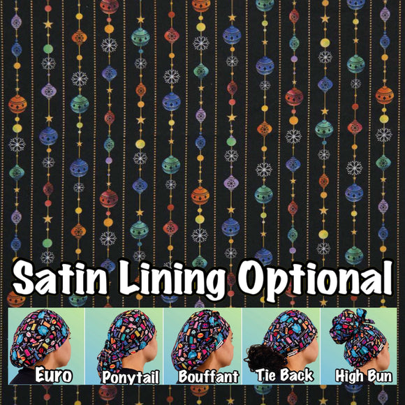 Christmas. scrub cap