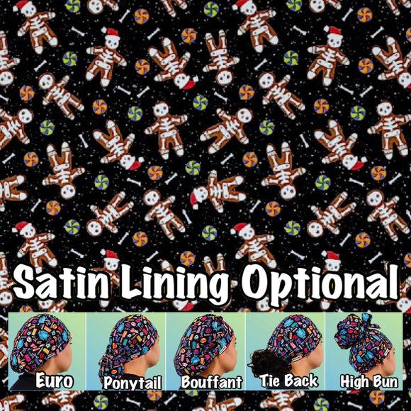 Christmas. scrub cap