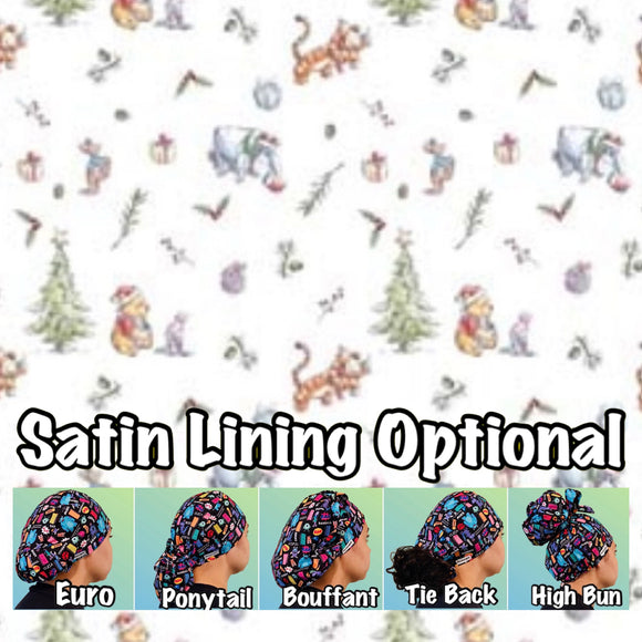 Character. scrub cap ( made with licensed Disney fabric)