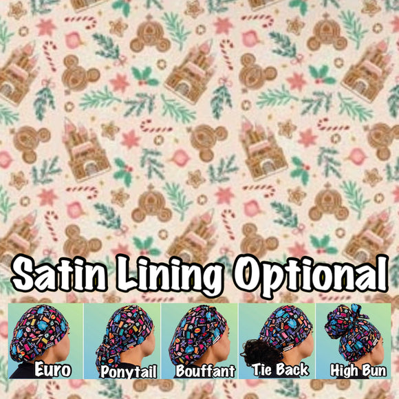Character. scrub cap (made with licensed Disney fabric)