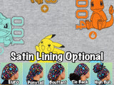 Character scrub cap (made with licensed Pokémon fabric)