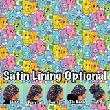 Character. scrub cap (made with licensed Care Bear fabric)