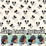 Character. scrub cap (made with licensed Mickey fabric)