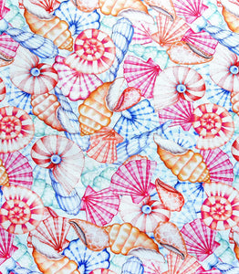 Sea. shells scrub cap