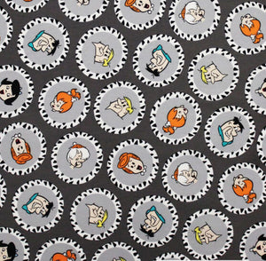 Character. scrub cap (made with licensed Flintstones fabric)