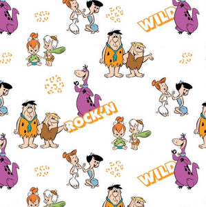 Character. scrub cap (made with licensed Flintstones fabric)