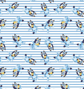 Character. scrub cap (made with licensed Bluey fabric)