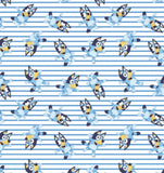 Character. scrub cap (made with licensed Bluey fabric)