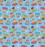 Character. scrub cap (made with licensed Paw Patrol fabric)