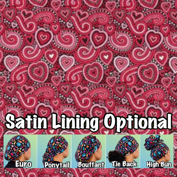 Valentine’s. Day scrub cap