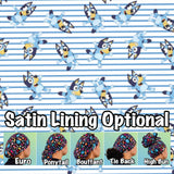 Character. scrub cap (made with licensed Bluey fabric)