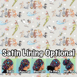 Character. scrub cap (made with licensed Peter Pan fabric)