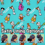 Character. scrub cap (made with licensed Flintstones fabric)