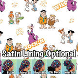 Character. scrub cap (made with licensed Flintstones fabric)
