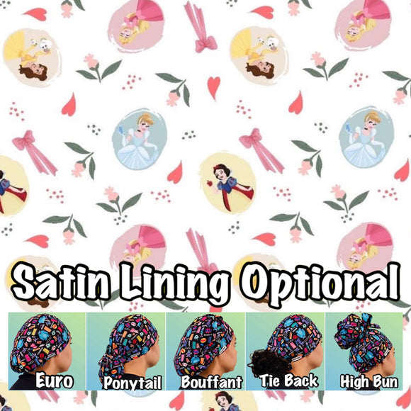 Character. scrub cap (made with licensed Disney fabric)