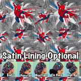 Character. scrub cap (made with licensed marvel fabric)