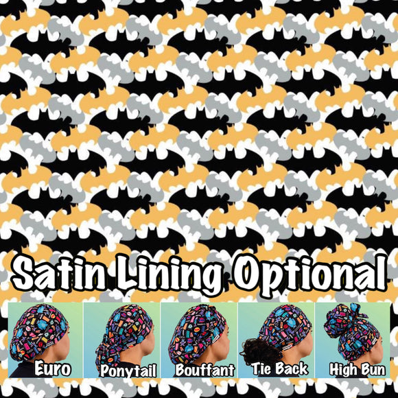 Character. scrub cap (made with licensed marvel fabric)
