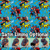 Character. scrub cap (made with licensed marvel fabric)