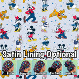Character. scrub cap (made with licensed Mickey fabric)