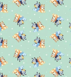 Character. scrub cap (made with licensed Bluey fabric)
