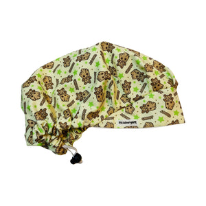 Character. scrub cap (made with licensed Guardians of the galaxy fabric)