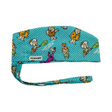 Character. scrub cap (made with licensed Flintstones fabric)