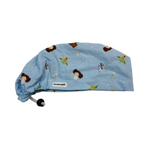 Character scrub cap (made with licensed Star Wars fabric)